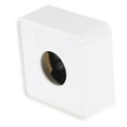 thumbnail image 4 of Micrófono portátil para entrevistas de TV con logotipo cuadrado y bandera (negro, blanco, naranja, amarillo, rojo), 4 of 6