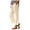 Khaki, variant on Lixiuxyad Cargo Pants for Women Women Fashion Casual Elastic Waist Solid Color Pant With Pocket Loose Straight Pants Black