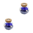 thumbnail image 1 of Injueey Flor eterna luminosa: colores encantadores, apariencia exquisita, tratamiento de agua que mantiene las flores frescas, azul azul 2Conjunto, 1 of 6