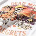 thumbnail image 6 of NUBILY Dead Men No Regrets Vintage Skeleton Beach Party Graphic Tee Casual Summer Short Sleeve T-Shirt,Graphic Tshirts for Men,White,XL, 6 of 7