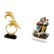 thumbnail image 5 of Figura de delfín de resina acrílica, estatua de mesa, adorno de escritorio moderno con diseño único de animal marino, adecuado para el hogar, sala de, 5 of 8