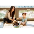 thumbnail image 5 of Juguetes de adiestramiento canino, dispositivo de terapia interactiva, comedero lento para perros, mejora del coeficiente intelectual canino, juego de adiestramiento canino (verde), 5 of 5