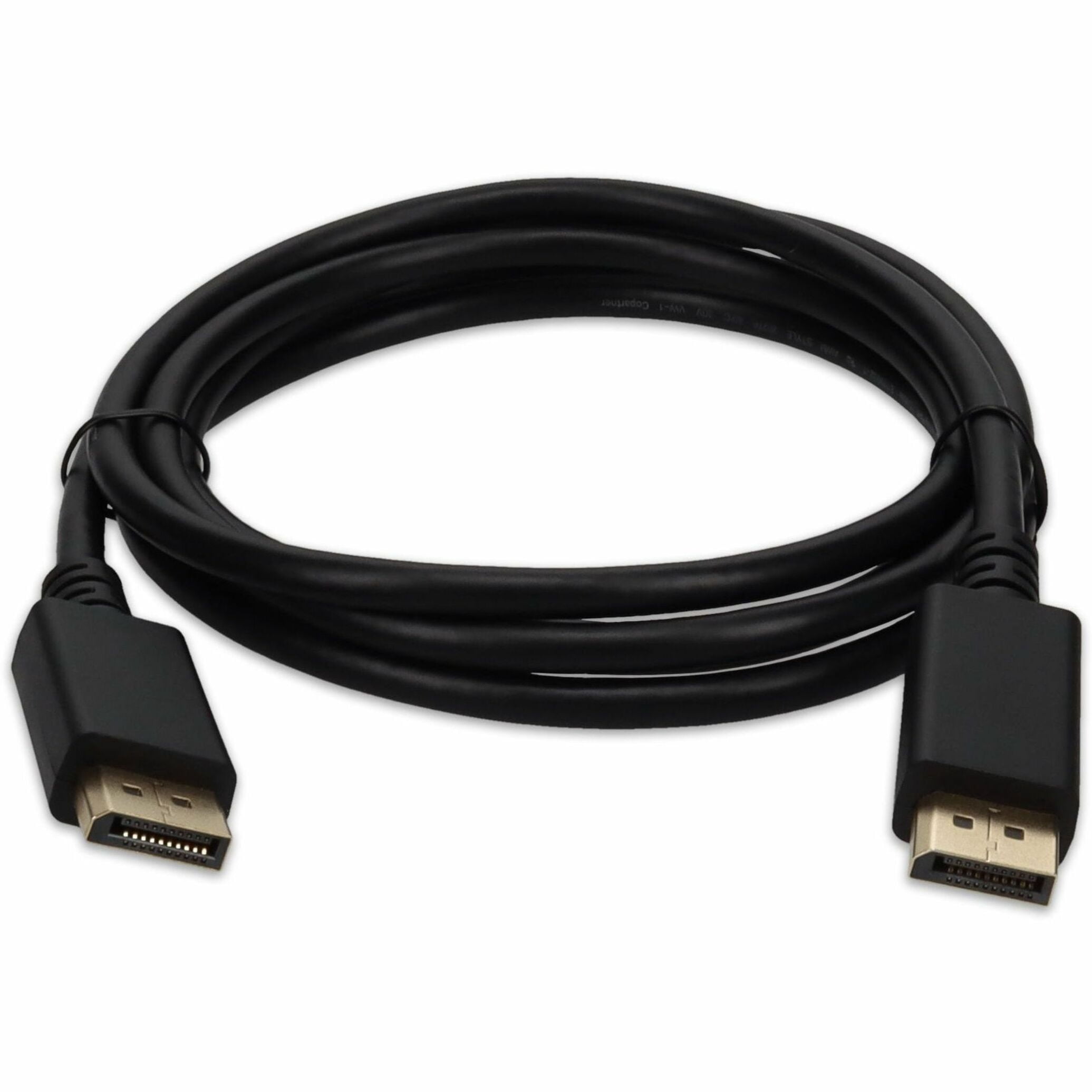 AddOn 6ft 4K UHD DisplayPort Cable Black DISPLAYPORT14MM6F