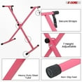 thumbnail image 5 of 5 Core Keyboard Stand Z Style Height Adjustable Sturdy Piano Riser Lift Holder Stands PINK, 5 of 6