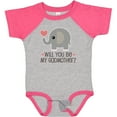thumbnail image 3 of Inktastic Will You Be My Godmother Boys or Girls Baby Bodysuit, 3 of 5