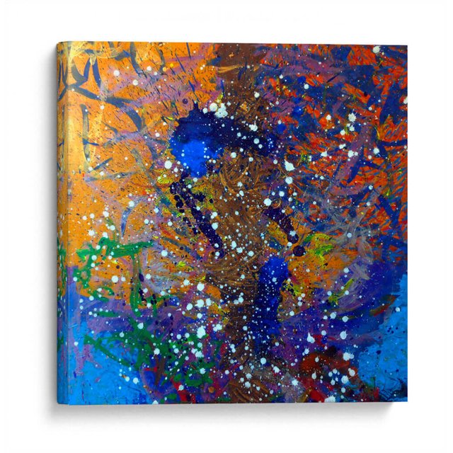 Cuadro decorativo - El despertar de la conciencia, Carlos Pixley 30x30 Canvas Lab Abstracto,