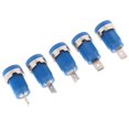 thumbnail image 4 of 5 conectores banana de 4 mm con bornes de conexión chapados azul, 4 of 7