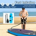 thumbnail image 4 of Gymax 10.5 ft Inflatable Stand-Up Paddle Board Non-Slip Deck Surfboard w/ Hand Pump, 4 of 10