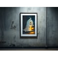thumbnail image 2 of Ghost Holding A Lantern In The Forest Poster Print, Halloween Poster, Poster For Halloween, Wall Art Halloween, Wall Décor, 2 of 5
