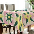 thumbnail image 5 of Yayeee Tablecloths 60" x 60" Rectangle Wrinkle Resistant Party Table Cover, Yellow Symmetrical Stars, 5 of 8