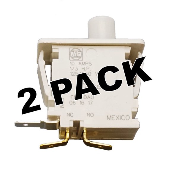 2 Pk, Universal Dryer Door Switch, W10169313, 512973, 16806