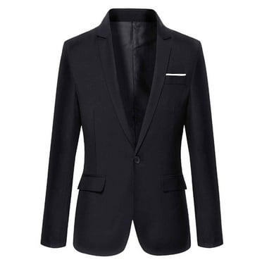 Sopiago Blazer for Boys Coat One-Button Jacket Suit for Kids Slim Fit Suits with Lapel Formal Blazer Grey,12-13 Years