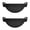 Black, variant on 2 Pack Pot Strainer for Pots and Pans, PP Plastic Kitchen Drainer for Pasta, Vegetables and Fruits