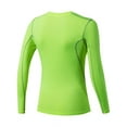 thumbnail image 2 of Women's Compression Shirt Dry Fit Athletic Long Sleeve Running T-Shirt Workout Tops, 2 of 2