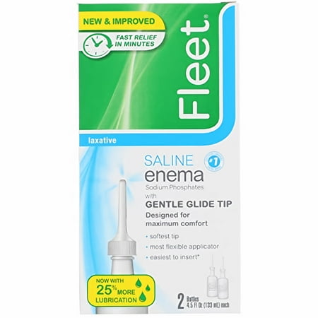 Fleet Adult Saline Enema 4.5 fl oz (Pack of 20)