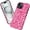 Fan Motorsports Driver Colorful Pink, variant on Case for iPhone 14 Plus, Retro Aesthetic Fruits Phone Case Military-Grade Drop Protection Cover for Women Girl - Frosted