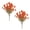 C, variant on Tuscom 2-Pack Artificial Fall Flower Bouquets, 13.8" Harvest Floral Stems Bundle in Orange & Yellow, Faux Silk Flower Arrangement for Thanksgiving Centerpiece, Vase & Mantel Decor