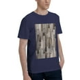 thumbnail image 2 of Bingfone Wooden Texture Men'S Loose Fit Short-Sleeve Pocket T-Shirt, 2 of 7