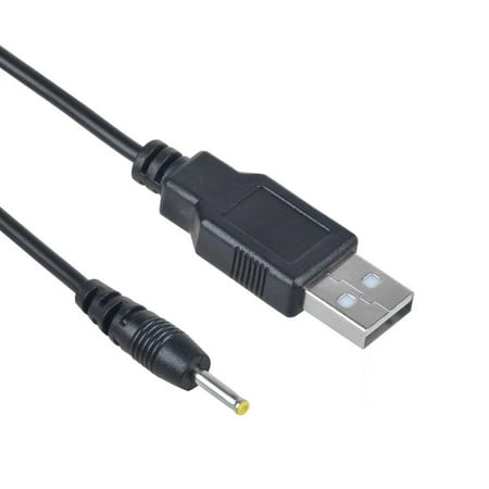 PwrON Compatible 3.3ft USB PC DC Power Charging Charger Cable Cord Replacement for RCA RCT6077W2 Tablet