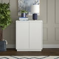 thumbnail image 3 of Evelyn&Zoe Alston 28" Wide Rectangular Accent Cabinet, White, 3 of 7