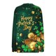 thumbnail image 5 of TaTaai Women's St. Patrick's Day Print Long Sleeve Sweatshirt Fashion Loose Round Neck Casual Top Soft Comfortable for Daily Home Office Streetwear Spring Fall Winter Gift, 5 of 5