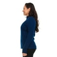 thumbnail image 3 of Women's Heavyweight Wool Full-Zip Sweater Top - 100% Merino Wool, 3 of 10