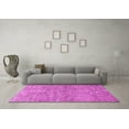 thumbnail image 3 of Ahgly Company Indoor Rectangle Solid Pink Modern Area Rugs, 8' x 10', 3 of 4