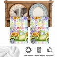 thumbnail image 5 of Watercolor Truck Flowers Kitchen Towels Set of 1, Spring Butterflies Botanical Plaid Absorbent Dish Towels for Kitchen, Microfiber Hand Towel, Quick Drying Tea Towel for Cleaning Dishcloths, 5 of 7