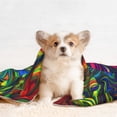 thumbnail image 4 of Naloa Pride Rainbow Dog Blanket, 3 Sizes Cat Blanket for Indoor Cats Large Medium Small Dog Gifts-Small, 4 of 8