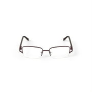 Luxe Women's WLO416 Rectangular Prescription Eyeglasses with Case, Plum