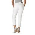 thumbnail image 4 of Signature by Levi Strauss & Co. Women's Mid Rise Slim Cuffed Jeans, 4 of 5