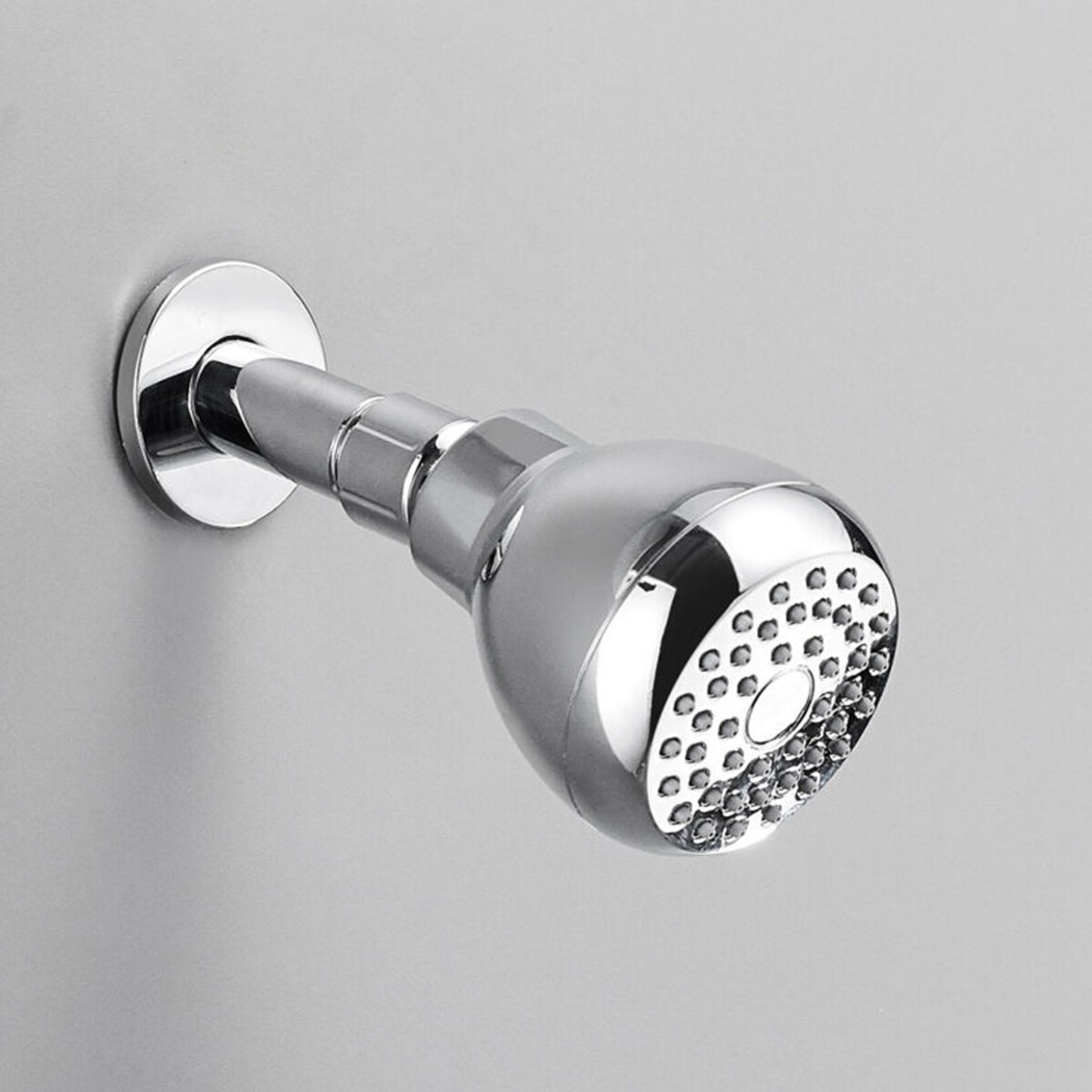 High Pressure Shower Head 3 Inch Anti-Leak Fixed Chrome Rainfall ...