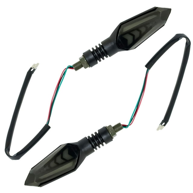 DIRECCIONAL DELANTERA/TRASERA AVATAR SECUENCIAL DOBLE LADO CON LUZ CUARTO BLANCO LED SET 12V