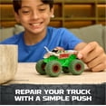 thumbnail image 5 of Monster Jam Smash & Bash Zombie, 1:64 Die Cast Repairable Monster Truck, Kids Toys for Boy and Girls Ages 3 and up, 5 of 8