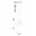 thumbnail image 2 of Lustre Lumineux avec Finition Noire, 2 of 2