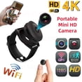 thumbnail image 2 of Minicámara 4K 1080p HD Wifi, cámara web IP inteligente para el hogar, vigilancia remota, microvideocámara portátil, visión nocturna, Invisible, 2 of 4
