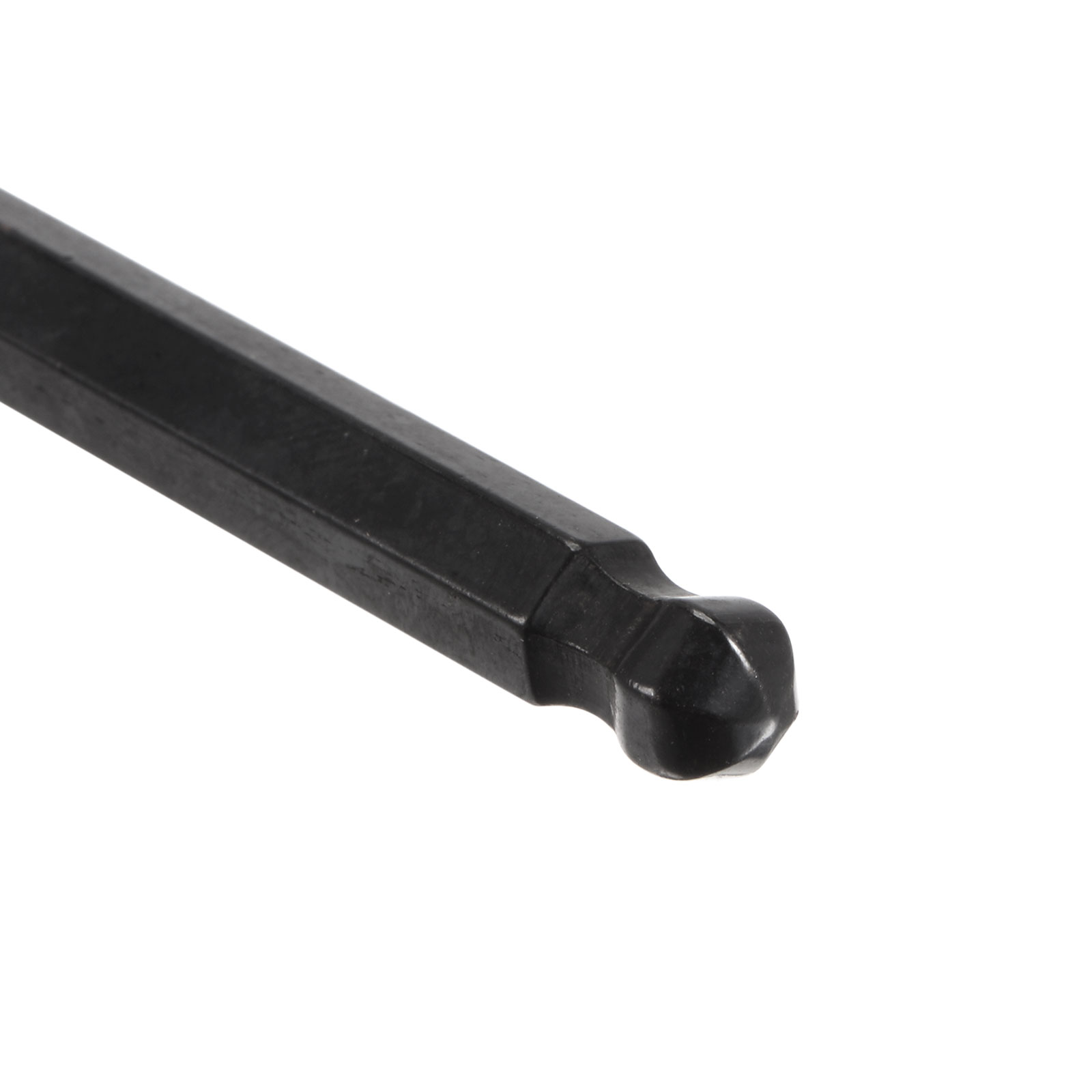 Unique Bargains Ball End Hex Key Wrench L Shaped Long Arm CR-V Black 6mm