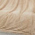 thumbnail image 2 of Brooklyn Loom Corduroy Tan 104x90 King Blanket, Textured Solid Color, Adult Bedding, Oeko-TEX Certified, 2 of 7