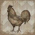thumbnail image 2 of Tava Studios 26x26 White Modern Wood Framed Museum Art Print Titled - Well Read Hen, 2 of 4