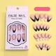 thumbnail image 3 of Xihbxyly Uñas Postizas para Usar, Set de 24 Piezas para Decoración de Uñas, Uñas Postizas Acrílicas Duraderas, Uñas Extraíbles con Ajuste Cómodo, Decoración de Uñas Diy En Casa, Perfectas para Fiesta, 3 of 7