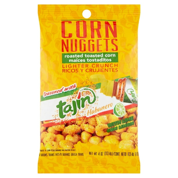 Corn Nuggets Seasoned with Tajin Roasted Toasted Corn, 4 oz Walmart