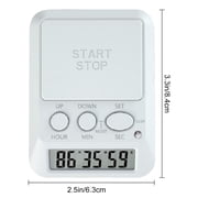 Homelife Learning Timer for Studying Countdown Date Timer Beep Light Timer Clock Multi-Function Electronic Clock Timers Cute Digital Timer for Gym Break Time Cooking Meeting