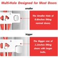 thumbnail image 3 of Upgrade Portable Door Lock Home Security Door Locks Travel Lockdown Locks for Additional Safety and Privacy Perfect for Traveling Hotel Home Apartment College$$Tools & Hardware Other, 3 of 8