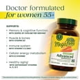 thumbnail image 4 of MegaFood Women's 55+ Advanced Multivitamin - Choline, Vitamins D3 & B12 - 30 Servings, 4 of 9