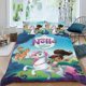 thumbnail image 2 of Nella la Princesa Caballero Conjunto de sábanas temático, trío de piezas, cómodo y amigable con la piel, diseño único, regalo de decoración para el hogar para familiares, amigos y fans,140cm *210cm, 2 of 6