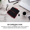 thumbnail image 2 of LOLIPPYY 1Set Waterproof Storage for Memory Cards Plastic Red Portable Case, 2 of 7