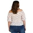 thumbnail image 3 of Blusa campesina Zenobia Tallas Extras 11459 Blanco 42, 3 of 7