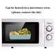 thumbnail image 3 of Fiambrera Bento Box verde con compartimento 3 en 1, recipiente apilable para almuerzo de paja de trigo, utensilios aptos para microondas, 3 of 5