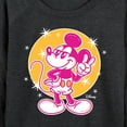 thumbnail image 3 of Disney - Mickey Tribute - Women's Lightweight French Terry Long Sleeve Shirt, 3 of 5