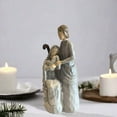 thumbnail image 2 of chaungfeng 8 Inch Nativity Set Indoor, Jesus Figure Nativity Scene, Resin Statue of Vigrin Mary Holding Jesus with Joseph, Religious Figurine Catholic Gift, 2 of 6